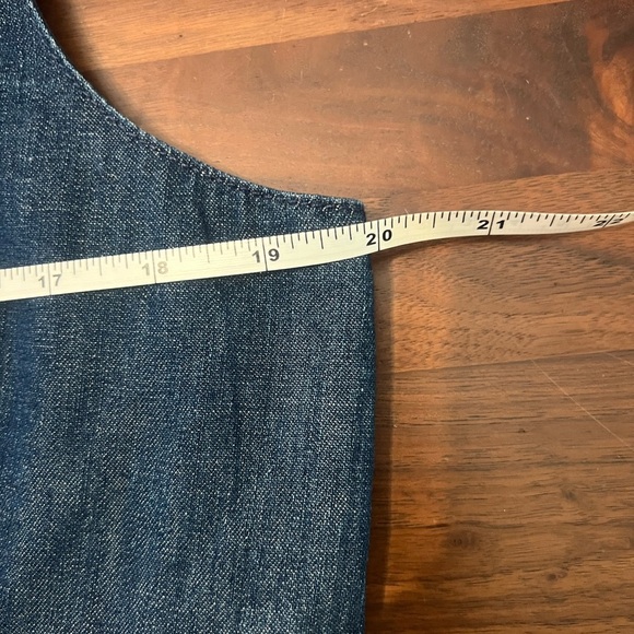 NWT Banana Republic Cropped Blue Denim Corset Size 16 Western Rodeo
Cowgirl - Picture 7 of 7